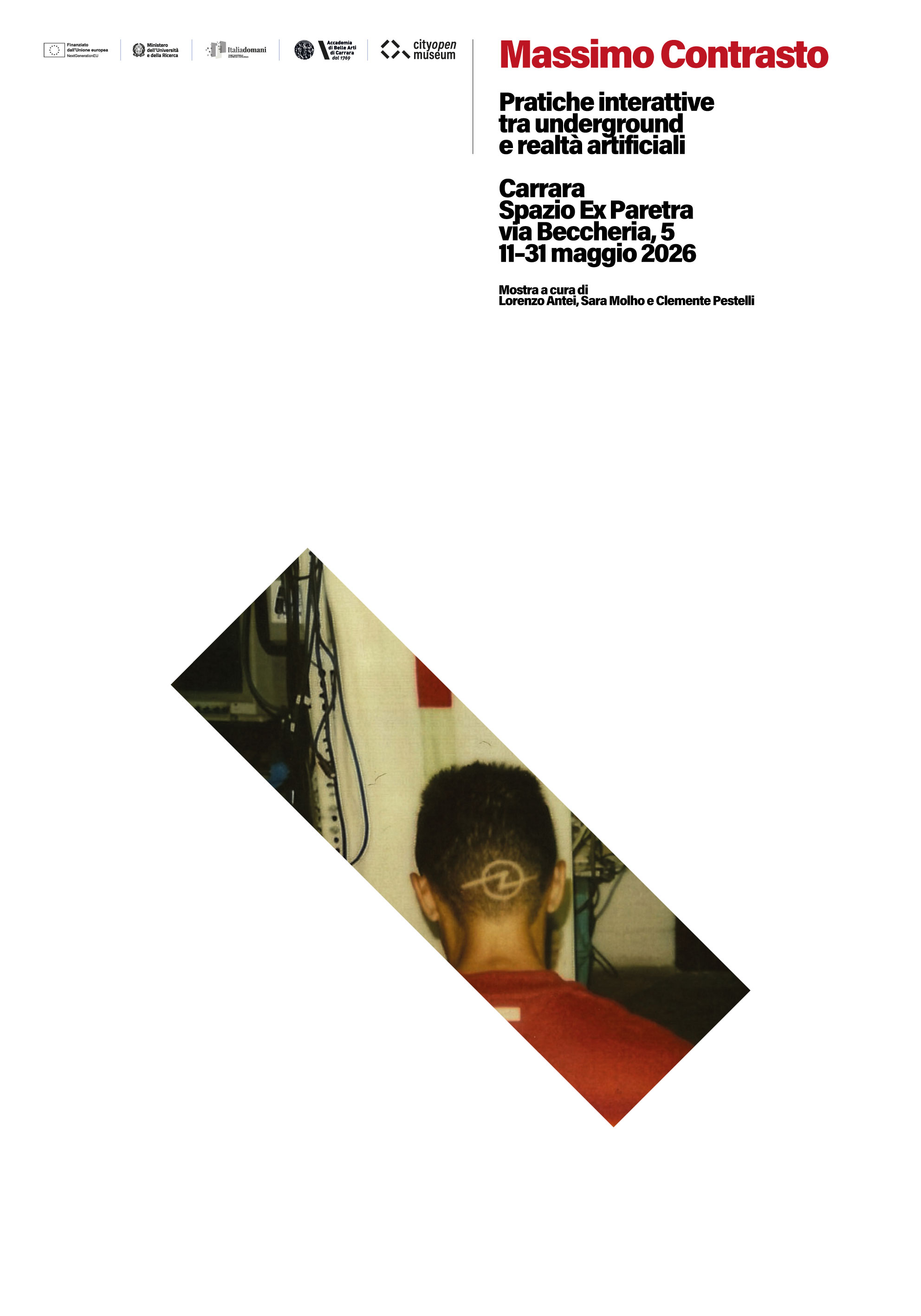 Massimo Contrasto exhibition poster